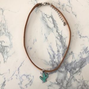 Cactus Choker necklace